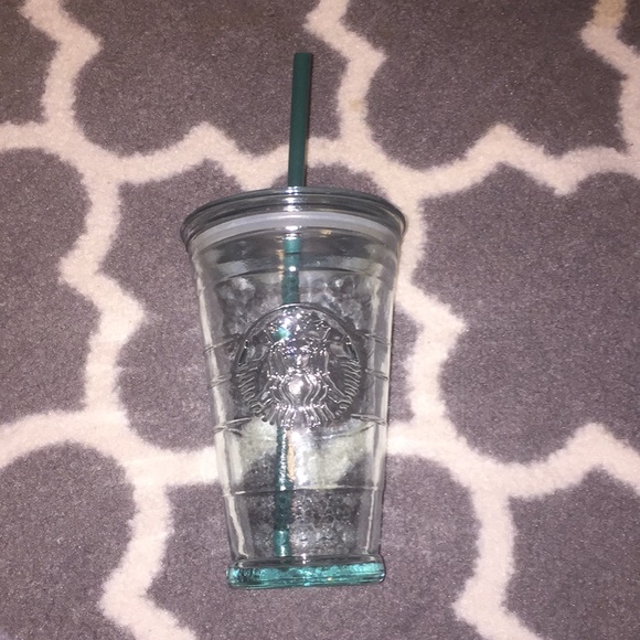Starbucks Other - Glass Starbucks Cup